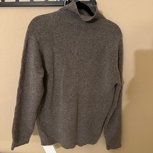Gray cashmere wool blended sweater, size approximately M, Apit studio
